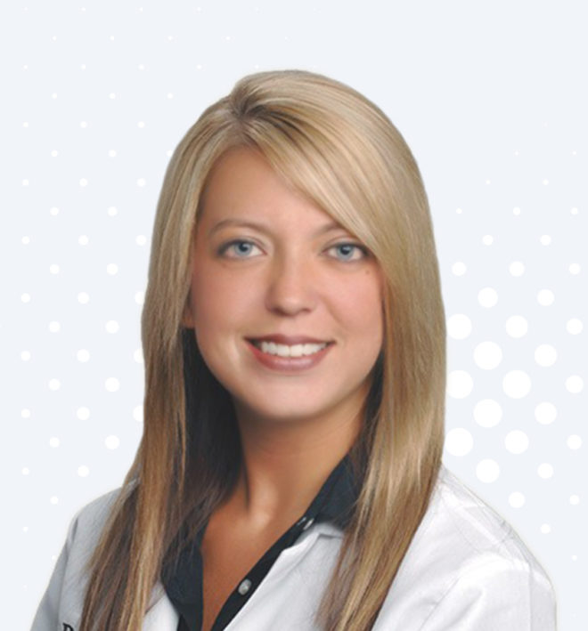 Brooke Karnes, B.C.-H.I.S. a board certified hearing instrument specialist at Darr Hearing in South Bend, Indiana.
